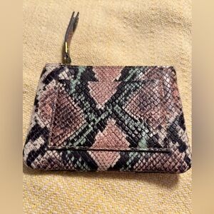 Madewell zippered clutch pouch